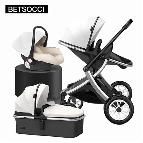 BETSOCCI Baby Stroller 2 in 1 / 3 in 1 Portable Travel Baby .